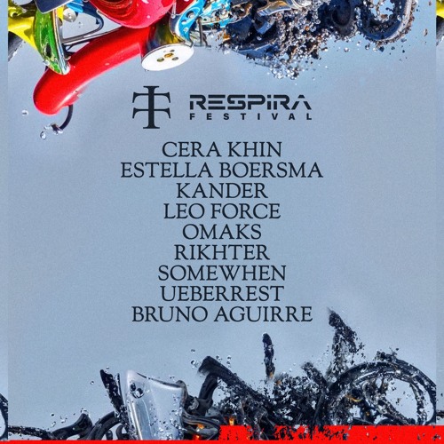 Cartel de Teletech y Respira con Leo Force en el line-up
